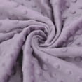 thumbnail image 2 of BORITAR Warm Comfort Baby Blanket Super Soft Double Layer Minky with Purple Butterfly Print 30x40 inch, 2 of 5