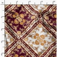 thumbnail image 2 of Soimoi Red Fabric - By the Yard - 42 Inch Wide - Geometric Floral Textile - Contemporary and Stylish Designs for Fashion and Crafts Printed Fabric, 2 of 6