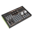 thumbnail image 1 of DJ18 Live Sound Card, Strong Stability Multi Sound Effects Sound Mixer Board  Accompaniment  for Singing for 48V Microphone, 1 of 8