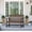 Brown, variant on MUCHENGHY 48" Outdoor Garden Bench, 550lbs Weatherproof HDPE Porch Seat, Black