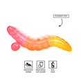 thumbnail image 2 of FUNBOY Giant Inflatable Luxury Clear Rainbow Chaise Lounger, Chair Pool Float for Adults, Perfect for a Summer Pool Party, 2 of 9