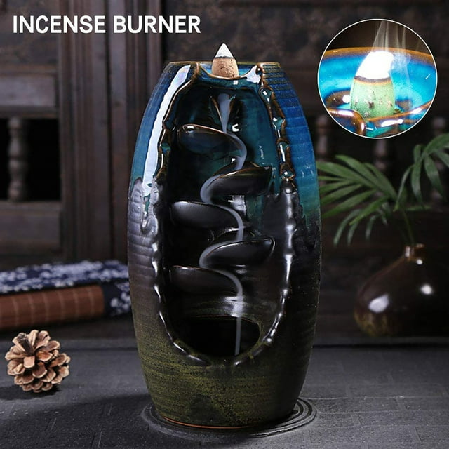 PEONAVET Ceramic Stove, Incense for Living Room, Decorations, Aromatherapy Diffusers