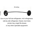 thumbnail image 7 of Refrigerator Door Lock with 2 Keys, File Drawer Lock, Freezer Door Lock and Child Safety Cabinet Lock Black, 7 of 7