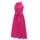 thumbnail image 4 of Vestido casual para mujer Vestido plisado sin espalda Estilo elegante Vestido largo Traje diario FLhrweasw Nuevo, 4 of 9
