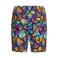 thumbnail image 7 of Daiia Colored Glass1 Mens Woven Stretch Pajama Short,Short Pajama Pants-X-Large, 7 of 7