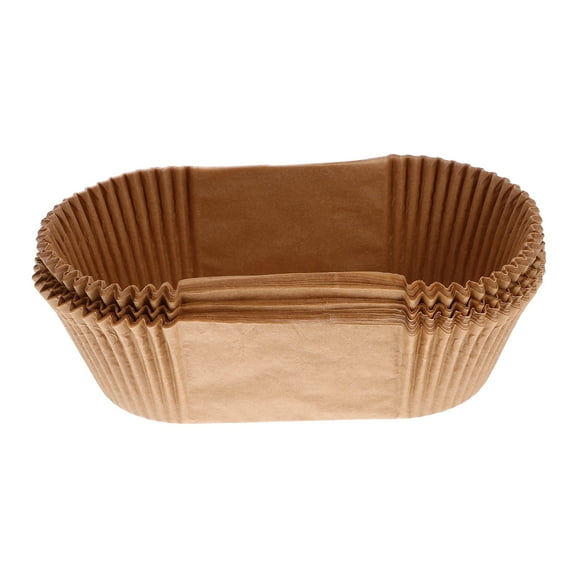 NUOLUX Stackable Golden Hot Dog Trays 50Pcs 7.9X4.3X2.2In