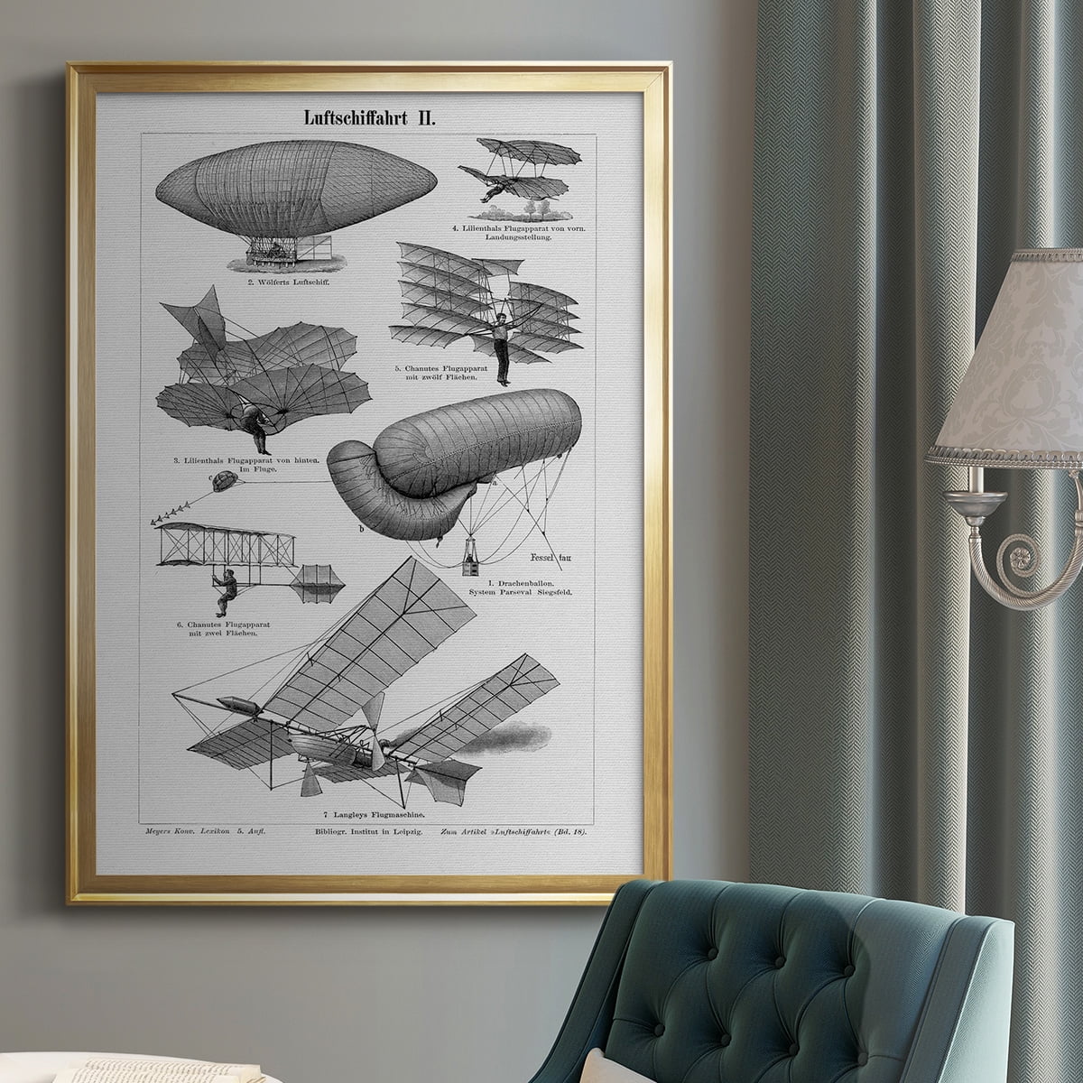 Industrial Flight Premium Classic Framed Print - Ready to Hang