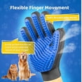 thumbnail image 5 of Guantes para el cuidado de mascotas: guantes suaves para quitar el pelo, guantes para quitar el pelo de mascotas de alta eficiencia, diseño mejorado de cinco dedos, ideales para perros y gat, 5 of 5