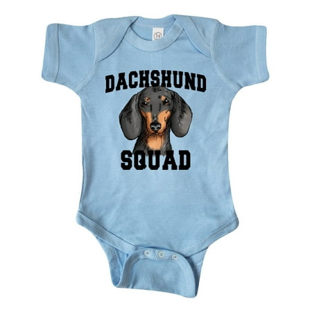 

Inktastic Dog Dachshund Squad Gift Baby Boy or Baby Girl Bodysuit