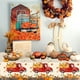 thumbnail image 4 of Autumn Maple Leaf Pumpkin Disposable Plastic Tablecloth Waterproof Oil-Proof Thanksgiving Party Supplies for Holiday Dinner Decorations, 4 of 6