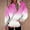 Pink, variant on WXLWZYWL Womens Hoodies Neon Print Oversized Sweatshirt Drawstring Hooded Sweatshirt Trendy Oversized Sweater Fall Clothes