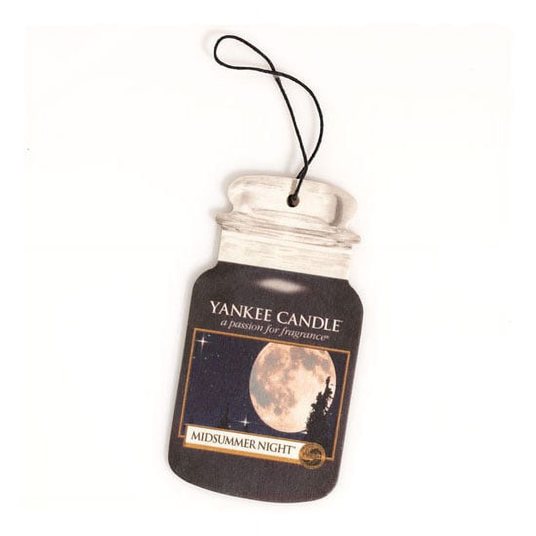 Yankee Candle Car Jar Hanging Air Freshener MidSummer's Night Scent (Pack  of 3) 