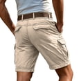 thumbnail image 4 of Men's Cargo Shorts Tactical with Multi Pockets Big Tall Lightweight for Hiking Golf Work Outdoor (Excluding belt) Complexion 2XL, 4 of 7