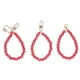 thumbnail image 3 of Cadena de perlasLlavero de perlas de 3 piezas Llavero de perlas Pulsera con correa de perlas Diseño de próxima generación Jadeshay  A, 3 of 8