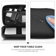thumbnail image 3 of 2Set Black EVA Rectangular Cases for Charger Data Line U Disk Memory Card Daily Use, 3 of 8