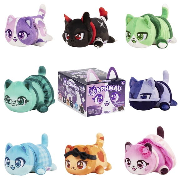 Aphmau 6” Mystery MeeMeow Plush Toy - MyStreet Novelty Cat