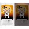thumbnail image 2 of Caroline's Treasures BB1811CNL Halloween Sable Corgi Ceramic Night Light, 6x4x3", multicolor, 2 of 2