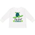 thumbnail image 3 of Inktastic Key West, Florida Happy Sea Turtle Boys or Girls Long Sleeve Toddler T-Shirt, 3 of 5