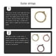 thumbnail image 2 of Greeniant Cuerdas chapadas en guitarra acústica Universal, guitarras de madera, cuerdas de núcleo de acero, reemplazo de cuerdas, repuestos para Accesorios para instrumentos musicales Latón Greeniant OD022240-01, 2 of 6