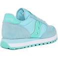 thumbnail image 3 of Saucony Jazz Original Women's Lace Up Suede Nylon Trainers In Mint Size 8, 3 of 6