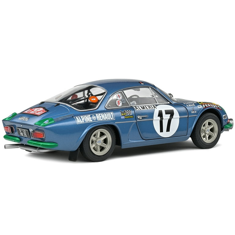 Model Car Scale 1:18 solido Alpine A110 1600S Rally Monte Carlo vehicles