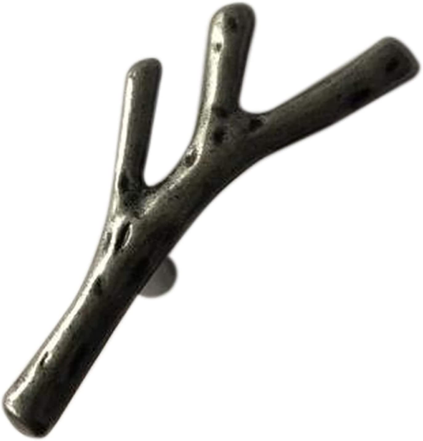 Retro Twig Door Handles Kitchen Cabinets Pulls Tree Branch Drawer Dresser Knob Q