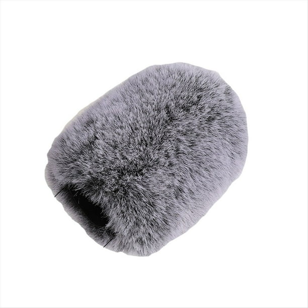 Parabrisas Peludo para Micrófono, Protector de Viento, Filtro Difuso para Micrófono AT2020