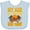 Blue, variant on Inktastic Axe Throwing Funny Gift Boys or Girls Baby Bib