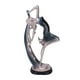 thumbnail image 3 of Estatua de niña bailando, estatua artesanal elegante de bailarina, decoración del hogar para sala de estar, dormitorio, gabinete de vino, escritorio, gabinete de TV, 3 of 5