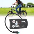 thumbnail image 4 of Electric Bike Display, S800 Replacement Part Electric Bicycle LED Display ABS  For 36V 48V Universal, 4 of 8