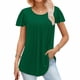 thumbnail image 1 of Fiudx Liquidación de Ofertas Flash Camiseta Estampada a La Moda para Mujer, Blusa de Mangas 3/4, Tops Informales con Cuello Redondo, 1 of 5