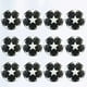 thumbnail image 2 of WORGEOUS 12 piezas de fútbol de mesa Balones de repuesto Bolas interesantes Mini juego de fútbol de mesa Accesorio de bola para exterior exterior en casa (blanco y negro), 2 of 8