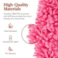 thumbnail image 4 of Best Choice Products 6ft Pre-Lit Pink Artificial Christmas Tree, Holiday Pencil Tree w/ 250 Warm White Lights, Stand, 4 of 8