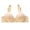 Beige, variant on Minimizer Bras for Women Color Comfortable Hollow Out Perspective Bra Underwear No Rims