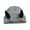 Gray, variant on Devil Horns Knitted Beanie Hat for Men and Women, Black One Size