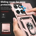 thumbnail image 3 of HCTian Compatible with Motorola Moto Edge 2025 Case with HD Screen Protector & Slide Camera Cover & Rotated Ring Kickstand, [Military-Grade] Phone Case for Moto Edge 2025, 3 of 8