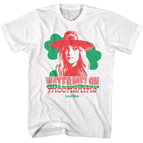 Lainey Wilson - Watermelon - American Classics - Solid White Adult Short Sleeve T-Shirt