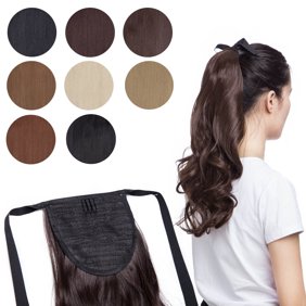 Florata Women Lady 18 Thick Clip In Pony Tail Hair Extensions