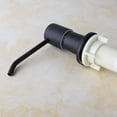 thumbnail image 4 of Kitchen Bathroom Sink Stainless Steel Liquid Soap Dispenser Pump Bottle Black, 4 of 5