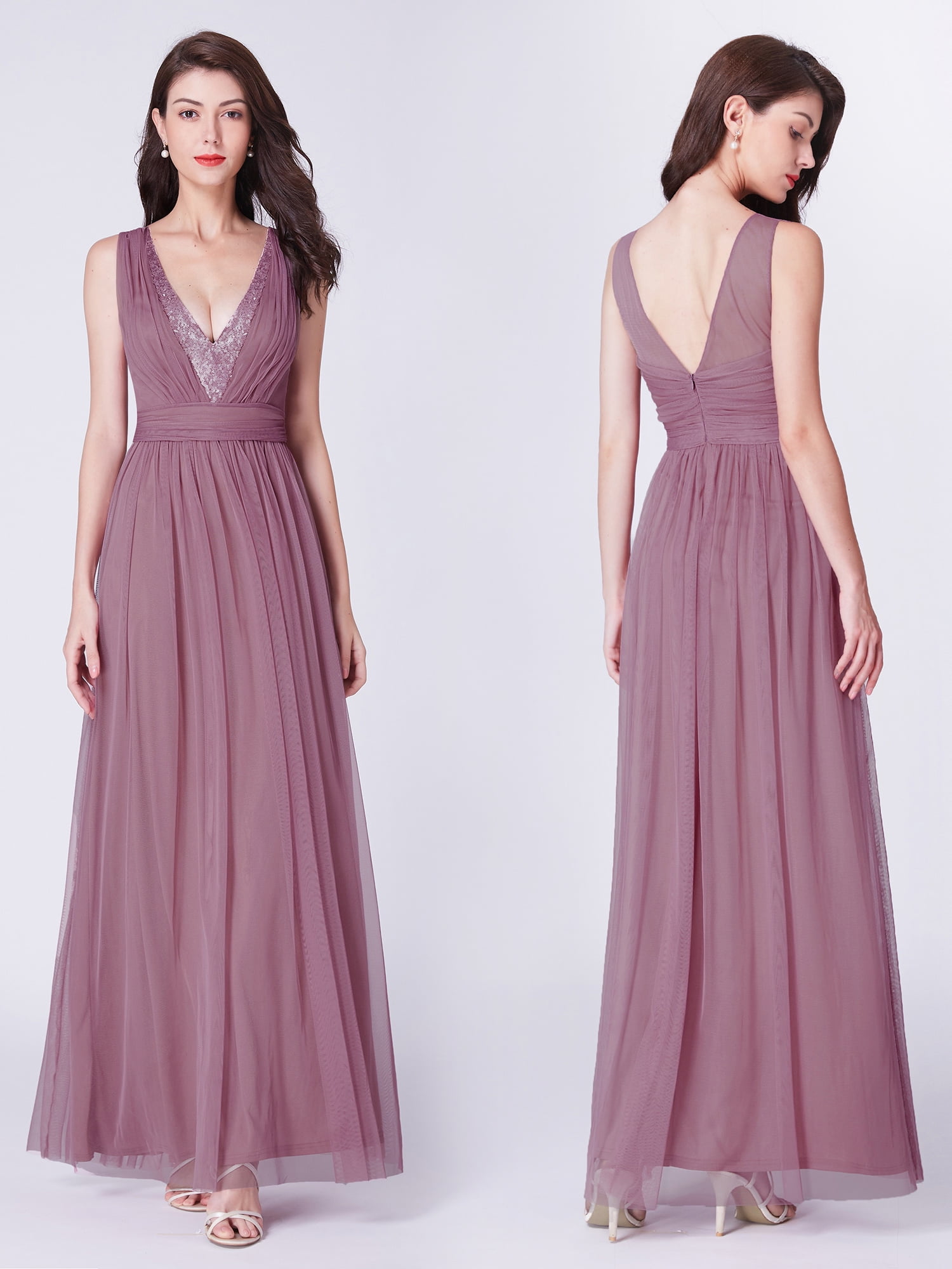 purple party dress womens