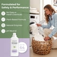 thumbnail image 2 of Heritage Park Luxury Laundry Detergent | Dermatologist Tested Plant based Natural & Enzyme Laundry Detergent | Sensitive Skin Friendly - Lavender Mist (32 fl oz), 2 of 8