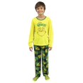 thumbnail image 4 of Dr. Seuss 99% Grinch Family Matching Boys/Girls 2 Piece Pajama Set, Green - Unisex Kids, Size: 4, 4 of 6