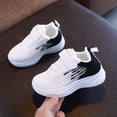 thumbnail image 2 of LTTVQM Toddler Sneakers Wide Toe Box Orthopedic Athletic Running Shoes Breathable Mesh Lightweight Breathable Non-Slip Lace Up School Walking Footwear with Adjustable Snap White 12 Little Kid, 2 of 5