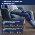 thumbnail image 6 of Moclever Cordless Knee Massager Heated Knee Brace Wrap, 5 Heating 3 Vibration 3 Air Compression, Blue, 6 of 13