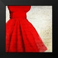 thumbnail image 2 of Kimberly, Allen 15x15 Black Modern Framed Museum Art Print Titled - Little Red Dress, 2 of 5