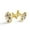 Color 1, variant on Men's Classic Stainless Steel, Galaxy Alien Stands Earth Cufflinks Business Wedding Shirts, Golden