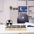 thumbnail image 2 of Handmadetneonsign Radiologist Metal Nameplate, Radiologist Desk Nameplate, Desk Name Plate Decor 47397, 2 of 5