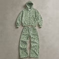 thumbnail image 6 of Solthread Mens Tracksuit 2 Piece Leopard Print Cheetah Print Hoodie and Wide Leg Pants Casual Outfit Sets, 6 of 6