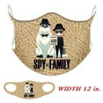 thumbnail image 3 of Mascarilla facial Anime Spys Familys Cotton, 4 unidades/lote para todas las edades, 3 of 3