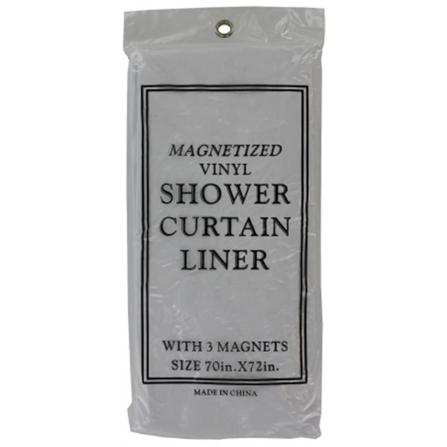 J And M Home Fashions 7612 White Shower Liner Walmart Canada